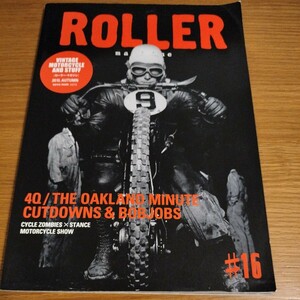 ROLLER Magazine 16 付録無し　#16　ハーレー　ローラーマガジン