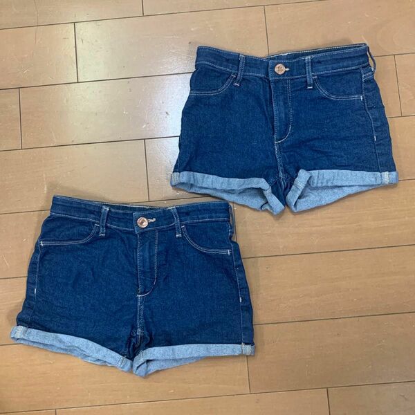 デニムショートパンツ キッズ　120センチ