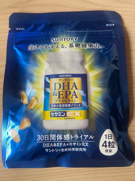 サントリー DHA& EPA＋セサミンEXプラスビタミン120粒