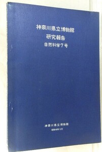 【非売品】神奈川県立博物館研究報告 No.7(1974) B5版 p.95