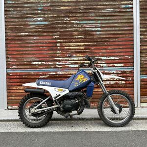 1円〜売り切り ヤマハ PW80 レーサー キッズバイク　遊び キャンプ にもってこい！ YAMAHA HONDA QR50 ポケバイ 子供の初めてのバイクに