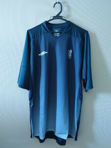 【未使用】UMBRO CHELSEA チェルシー トレーニングシャツ 旧エンブレム グラデーション イングランド プレミアリーグ アンブロ Lサイズ