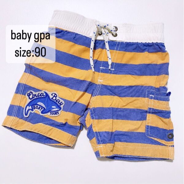 babygap ベビーギャップ スイムウェア 水着 海パン ボーダー 90