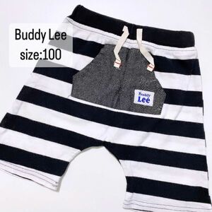 Buddy Lee バディリー　ハーフパンツ　キッズ　ボーダー　100cm