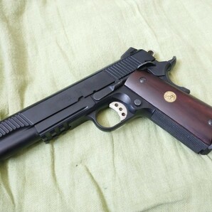 マルシン M1911-A1 デュアルマキシ カート式 ガスブローバック 6mmBB ガバメント M1911 木製グリップ付きの画像1