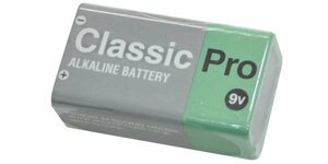 CLASSIC PRO ( Classic Pro ) alkaline battery 006P 9V rectangle CP9V ALK