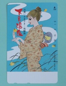  telephone card small island . unused 50 frequency manga house illustrator under . hot spring beauty picture telephone card 1984~2014 year under . hot spring sightseeing poster telephone card 6