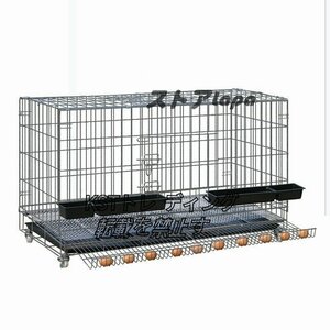  special price extra-large folding chicken small shop automatic eg roll cage, hood bowl, tray, aquarium attaching chi gold cage breeding cage 120*50*65cm chicken small shop 