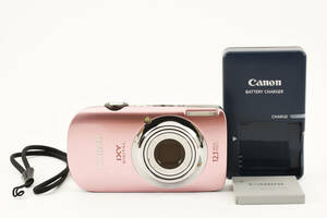 1円～美品＊キヤノン Canon イクシー IXY DIGITAL 510 IS コンパクトデジタルカメラ ピンク