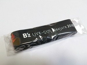 B'z LIVE-GYM LIVEグッズ ラバーバンド Pleasure 2018 HINOTORI 30周年 ビーズ 松本 稲葉 沖縄 静岡 宮城 広島 愛媛 味の素 日産