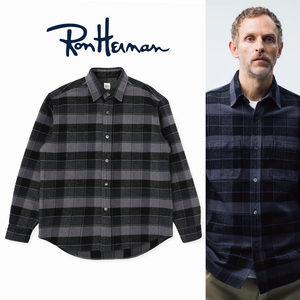 【定価42,900円】美品 ロンハーマン RHC BK CPO チェックシャツジャケット M RonHerman California LookBook掲載