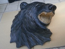1975年　木彫りの熊の壁掛け　阿寒湖　聖光_画像3
