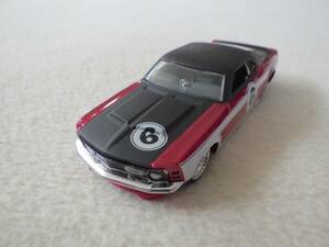 ◆ホットウィール　1/50 '70 マスタング マッハ1 黒赤 ルース　'70 MUSTANG MUCH 1　Hot Wheels