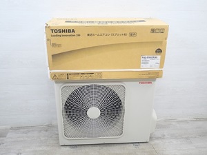 【未使用品】東芝製/ルームエアコン/18畳用/RAS-B566DR(W)(6042772)