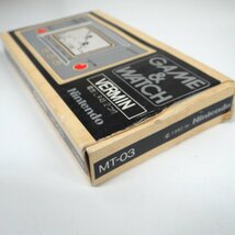 ◆ごえん堂◆中古品・動作品◆GAME&WATCH/ゲームウォッチ　VERMIN/バーミン　箱・説明書付　レトロ　小型　ゲーム機◆6　_画像6