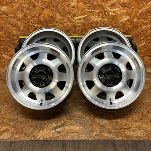 超希少☆ATS☆深リム☆カップホイール☆タイプE☆15×7J+28☆100/4穴☆VW　ゴルフ2　ポロ　BMW　E30　ユーロ