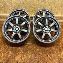 希少サイズ☆RAYS☆グラムライツ☆GL57S☆軽量☆17×7.5J+30☆114.3/5穴☆走り屋　ドリフト　JDM_画像1