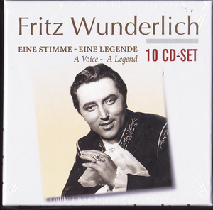 フリッツ・ヴンダーリヒ「伝説の歌声」未開封新品　Fritz Wunderlich Eine Stimme-Eine Legende【10CD】