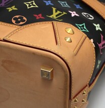 ルイヴィトン Louis Vuitton シャーリーンGM ハンドバッグ 2WAYバッグ マルチカラー 黒 M93215 【65303】_画像5