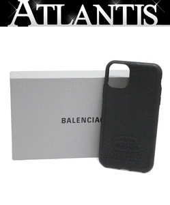 バレンシアガ BALENCIAGA iPhone11 スマホケース 黒 【63985】