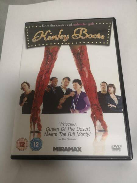 開封DVD Kinky Boot 欧州版