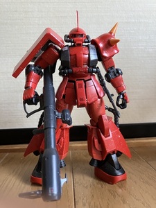 RG MS-06R-2 ジョニーライデン専用高機動型ザク完成品　ジャンク