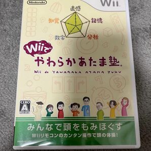 Wii Wiiソフト 任天堂 ソフト やわらかあたま塾 Wiiで 説明書