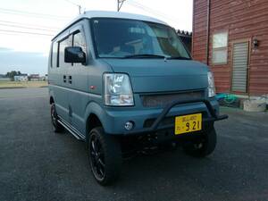 SuzukiEveryjointurbo5 speed manual4Inchリフトアップ