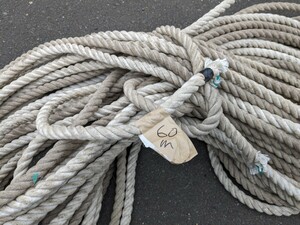  used * rope * diameter 20mm× length 60m*.* cotton rope 