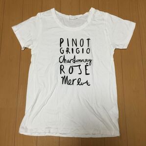 Bon mercerie ☆ ロゴ　Ｔシャツ　白　ホワイト　 半袖