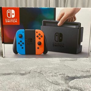送料無料　Nintendo Switch Joy-Con （L）ネオンブルー/（R）ネオンレッド 