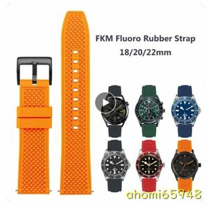 MK127: coating diving Raver strap quick release watch band premium grade 20mm 22mm