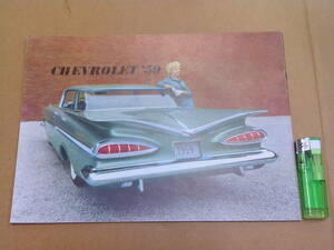 G16[ car pamphlet / English inscription ]CHEVROLET'59