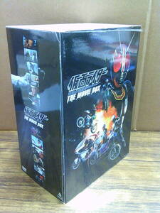 C55[ used DVD+CD] Kamen Rider THE MOVIE BOX 1971-1988/DVD4 sheets +CD1 sheets 