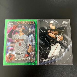 169/499 MLB 2024 TOPPS series1 chrome blackマウントキャッスル MOUNTCASTLE 