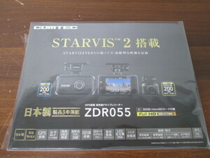 未使用 COMTEC ZDR055 ドライブレコーダー コムテック カメラ 激安1円スタート