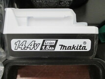 未使用 マキタ MAKITA 14.4V 充電式インパクトドライバー MTD001DSX バッテリ2個 充電器付き DC18SG BL1415 激安1円スタート_画像5