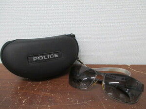 POLICE Police солнцезащитные очки с футляром SPL203K 63*16 оттенок черного супер-скидка 1 иен старт 