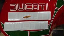 ☆DUCATI☆900MHRタンクステッカー2枚＋(MADE IN ITALY付) 3枚組MHR初期型/セルR1・MHR1000ミレ共用 _画像2