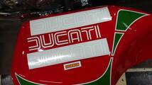 ☆DUCATI☆900MHR/1000ミレ共用・タンクステッカー2枚＋(MADE IN ITALY付)・3枚組900MHR初期型～900セルR1OK _画像4