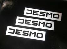 ☆DUCATI 900SS [DESMO] 角カット 3枚 ベベル900SS カウリング左右+イモラシート後方 最新3M製シート _画像1