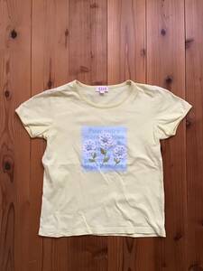 ELLE ☆ Tシャツ　140 黄色　女の子