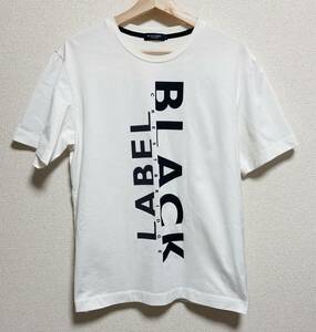 美品 ブラックレーベルクレストブリッジ Tシャツ 白 サイズM BLACK LABEL CRESTBRIDGE