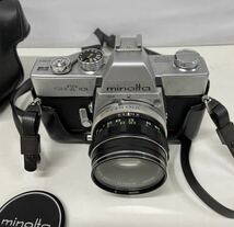 MINOLTA ミノルタ SRT101 ◆レンズMC ROKKOR 55mm ◆フィルムカメラ ケース付 ◆ジャンク_画像2