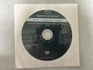 新品/DELL純正再インストールディスクWindows 8 64bit OS DVD
