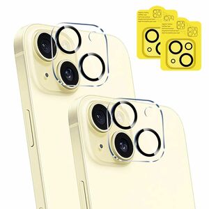 iPhone15/15Plus カメラフィルム 【2眼カメラ】レンズ保護フィルム