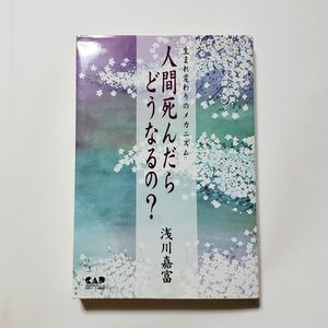 人間死んだらどうなるの？ 浅川嘉富 / 生まれ変わりのメカニズム 本 中央アート出版 浅川 精神世界 