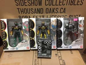 ◎ バンダイ BANDAI 仮面ライダーオーズ S.H.Figuarts 4体セット ラトラーターコンボ タトバコンボ サゴーゾコンボ アンク