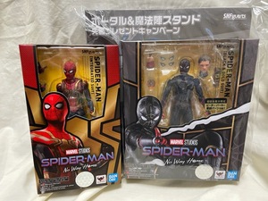 ◎ BANDAI バンダイ S.H.Figuarts SPIDERMAN スパイダーマン インテグレーテッドスーツ ノー・ウェイ・ホーム ブラック＆ゴールドスーツ