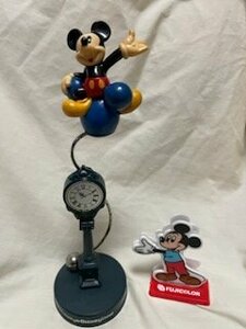 ◎ Disney ディズニー TOKYO Disneyland 東京ディズニーランドミッキーマウス 振り子 フィギュア FUJICOLOR フジカラー セット 現状品